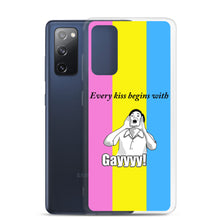 Load image into Gallery viewer, Every Kiss Begins with Gay (pan pride flag) - Samsung Case