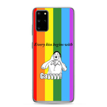 Load image into Gallery viewer, Every Kiss Begins with Gay (gay pride flag) - Samsung Case