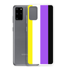 Load image into Gallery viewer, Non-Binary Pride Flag - Samsung Case (sideways)
