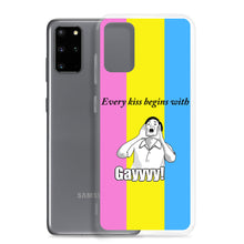 Load image into Gallery viewer, Every Kiss Begins with Gay (pan pride flag) - Samsung Case