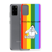 Load image into Gallery viewer, Every Kiss Begins with Gay (gay pride flag) - Samsung Case