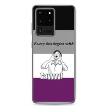 Load image into Gallery viewer, Every Kiss Begins with Gay (ace pride flag) - Samsung Case