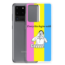 Load image into Gallery viewer, Every Kiss Begins with Gay (pan pride flag) - Samsung Case