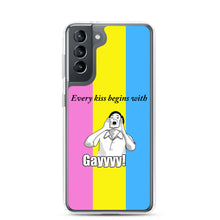 Load image into Gallery viewer, Every Kiss Begins with Gay (pan pride flag) - Samsung Case