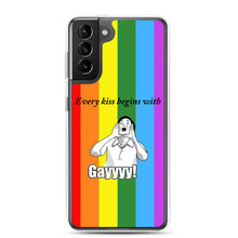Load image into Gallery viewer, Every Kiss Begins with Gay (gay pride flag) - Samsung Case