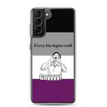 Load image into Gallery viewer, Every Kiss Begins with Gay (ace pride flag) - Samsung Case