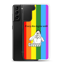 Load image into Gallery viewer, Every Kiss Begins with Gay (gay pride flag) - Samsung Case