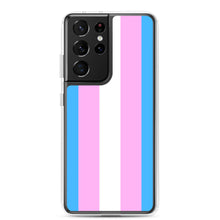 Load image into Gallery viewer, Trans Pride Flag - Samsung Case (sideways)