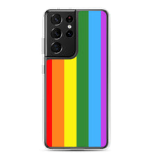 Load image into Gallery viewer, Gay Pride Flag - Samsung Case (sideways)