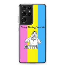 Load image into Gallery viewer, Every Kiss Begins with Gay (pan pride flag) - Samsung Case