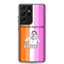 Load image into Gallery viewer, Every Kiss Begins with Gay (lesbian pride flag) - Samsung Case