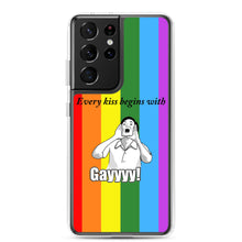 Load image into Gallery viewer, Every Kiss Begins with Gay (gay pride flag) - Samsung Case