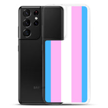 Load image into Gallery viewer, Trans Pride Flag - Samsung Case (sideways)