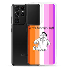 Load image into Gallery viewer, Every Kiss Begins with Gay (lesbian pride flag) - Samsung Case