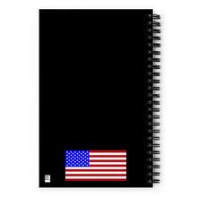 Load image into Gallery viewer, American Flag - Spiral notebook