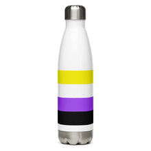 Load image into Gallery viewer, I'm On That Non-Binary Shit - Stainless Steel Water Bottle