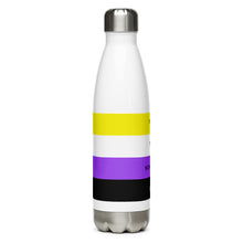 Load image into Gallery viewer, I'm On That Non-Binary Shit - Stainless Steel Water Bottle