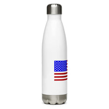 Load image into Gallery viewer, American Flag - Stainless Steel Water Bottle