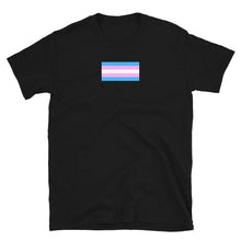 Load image into Gallery viewer, Trans Pride Flag - Short-Sleeve Unisex T-Shirt