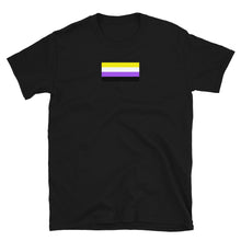 Load image into Gallery viewer, Non-Binary Pride Flag - Short-Sleeve Unisex T-Shirt