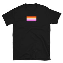 Load image into Gallery viewer, Lesbian Pride Flag - Short-Sleeve Unisex T-Shirt