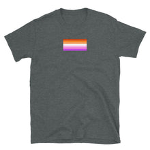 Load image into Gallery viewer, Lesbian Pride Flag - Short-Sleeve Unisex T-Shirt