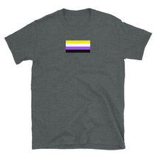 Load image into Gallery viewer, Non-Binary Pride Flag - Short-Sleeve Unisex T-Shirt