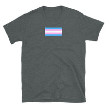 Load image into Gallery viewer, Trans Pride Flag - Short-Sleeve Unisex T-Shirt