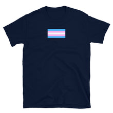Load image into Gallery viewer, Trans Pride Flag - Short-Sleeve Unisex T-Shirt