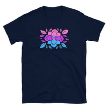Load image into Gallery viewer, Bi Flowers - Short-Sleeve Unisex T-Shirt