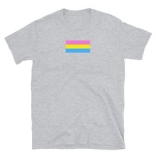 Load image into Gallery viewer, Pan Pride Flag - Short-Sleeve Unisex T-Shirt