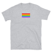 Load image into Gallery viewer, Gay Pride Flag - Short-Sleeve Unisex T-Shirt