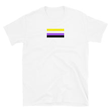 Load image into Gallery viewer, Non-Binary Pride Flag - Short-Sleeve Unisex T-Shirt