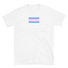 Load image into Gallery viewer, Trans Pride Flag - Short-Sleeve Unisex T-Shirt