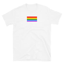 Load image into Gallery viewer, Gay Pride Flag - Short-Sleeve Unisex T-Shirt
