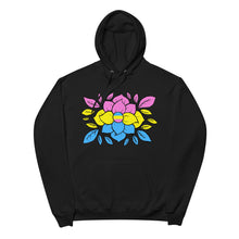 Load image into Gallery viewer, Pan Flowers - Unisex fleece hoodie