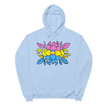 Load image into Gallery viewer, Pan Flowers - Unisex fleece hoodie