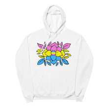 Load image into Gallery viewer, Pan Flowers - Unisex fleece hoodie