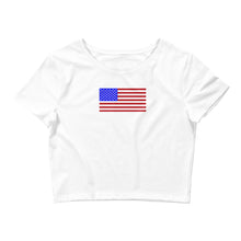 Load image into Gallery viewer, American Flag - Crop Tee