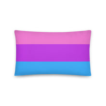 Load image into Gallery viewer, I&#39;m On That Bi Shit/Bi Pride Flag - Basic Pillow
