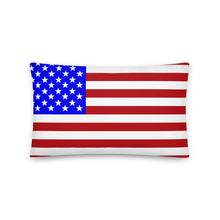 Load image into Gallery viewer, American Flag - Basic Pillow
