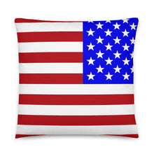 Load image into Gallery viewer, American Flag - Basic Pillow
