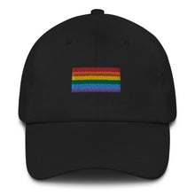 Load image into Gallery viewer, Gay Pride Flag - Dad hat
