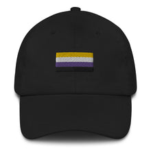 Load image into Gallery viewer, Non-Binary Pride Flag - Dad hat
