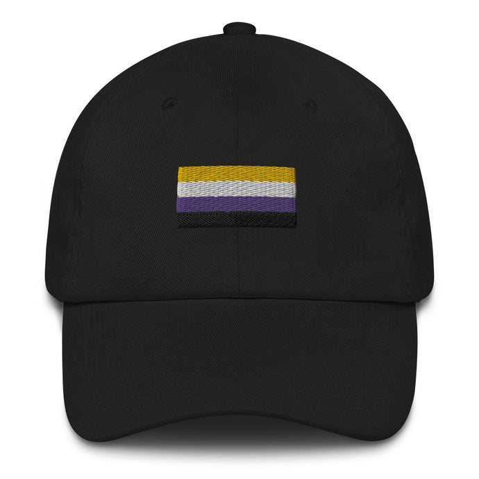 Non-Binary Pride Flag - Dad hat