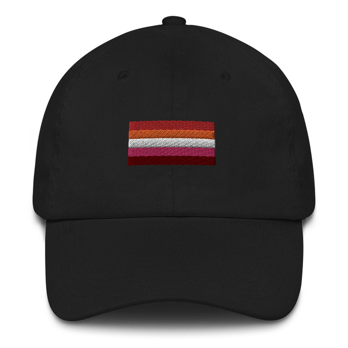 Lesbian Pride Flag - Dad hat