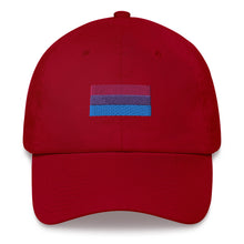 Load image into Gallery viewer, Bi Pride Flag - Dad hat
