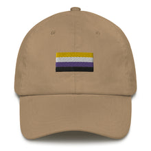 Load image into Gallery viewer, Non-Binary Pride Flag - Dad hat
