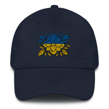 Load image into Gallery viewer, Ukraine - Flowers Dad hat
