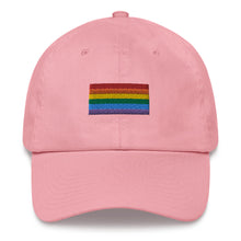 Load image into Gallery viewer, Gay Pride Flag - Dad hat
